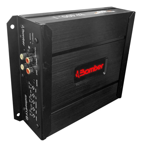 Subwoofer monobloco Papao Bug Bomber Power 400,1 W Rms, cor preta