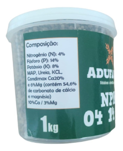 Fertilizante Mineral 4-14-8 + Micros Npk Dimy 1kg
