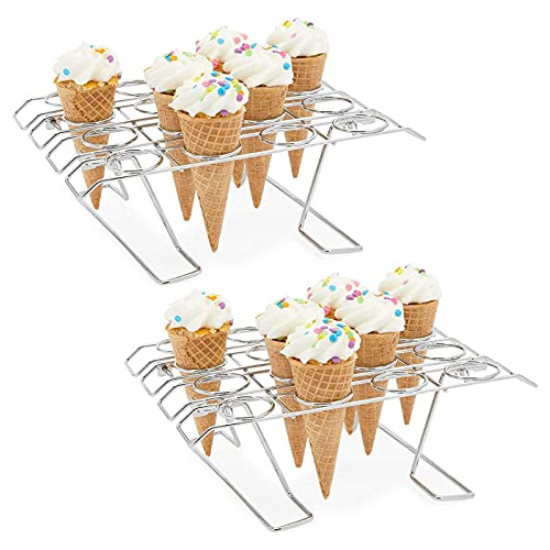 Soportes Conos De Helado Fiesta, Estante Hornear (10,8 ...