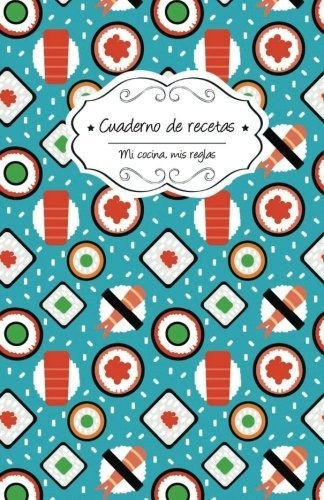 Libro : Cuaderno De Recetas En Blanco Sushi - Campus...