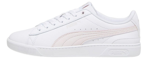 Tenis Casual Puma Vikky V3 Lthr 383115 14 Blanco Original!