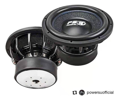 Bajo 12 Pulgadas Power Su Doble Bobina 3600 Watts New New