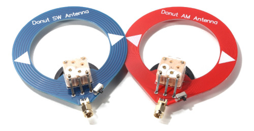 Juego De Antenas Y Antenas En Bucle, 2 Piezas Circulares De