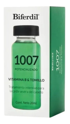 Ampolla Biferdil Intensivo Para Anticaida De 1007  X 20 Ml 