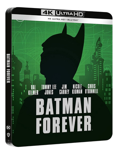 4k Ultra Hd + Blu-ray Batman Forever / Steelbook
