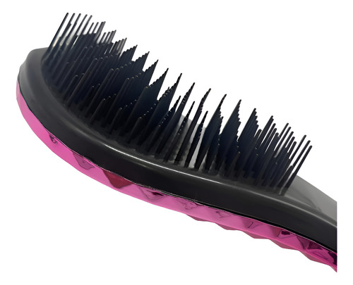 Cepillo Desenredante Anticaida Cabello Anti Frizz Xiaoyatou Color Rosa