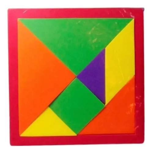 Tangram Didáctico De Foamy (28x28cm)