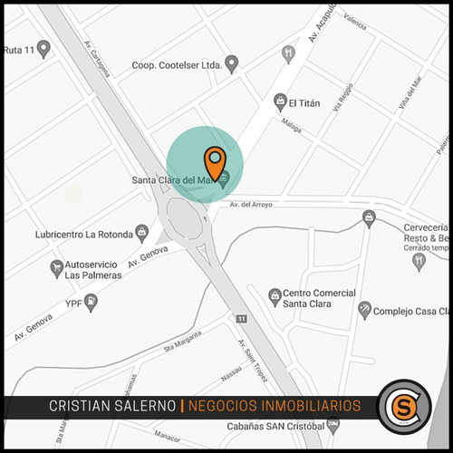 Imagen 4 de 4 de Lote Baldio En Santa Clara Del Mar Sobre Av Acapulco !!