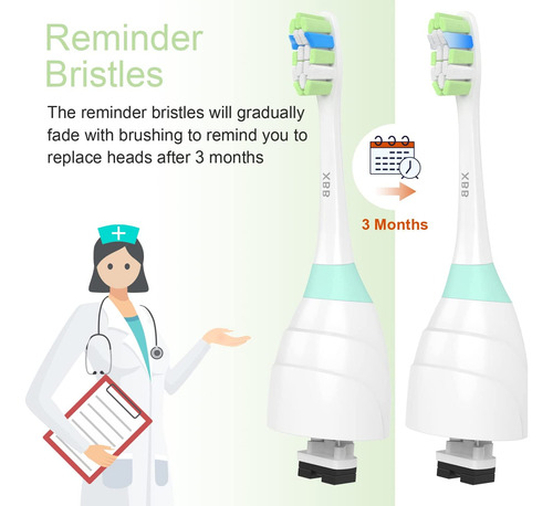 Replacement Toothbrush Heads For Philips Sonicare E-series E