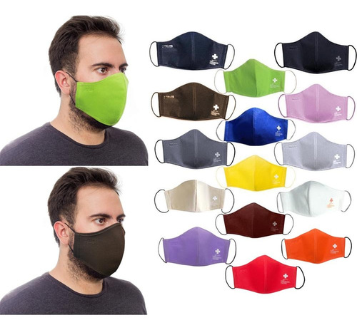 Cubreboca VentDepot MXWHC-024 de non woven polipropileno x 10 unidades color blanco