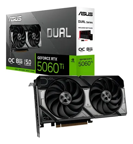 ASUS Dual RTX 5060 Ti OC 8 GB