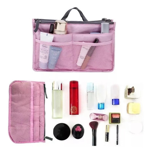 Imagen 6 de 6 de Bolso Organizador De Cartera Plegable Viaje Neceser