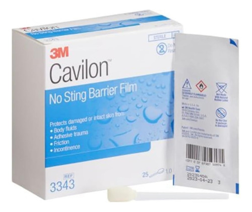 25aplicadors 1ml Cavilon 3343 Piel Protecc Pelicula Barrera