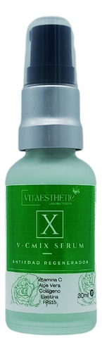 V-cmix Serum Vitamina C 20% Aloe Colageno Elastina Fps15 Momento de aplicación Día Tipo de piel Todo tipo de piel