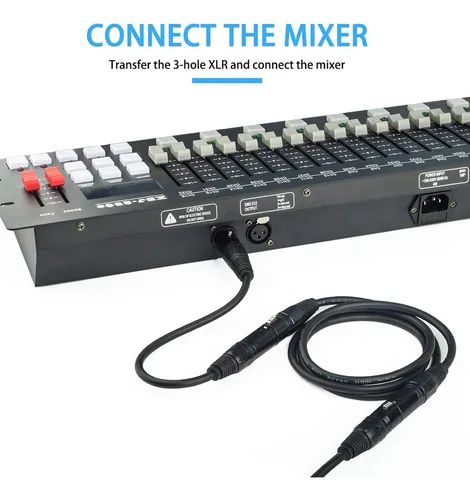 Cable De Audio Siyear Xlr Hembra A 5 Pines Xlr Macho Para...