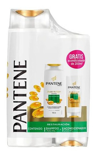 Pack Pantene Shampoo X 700 + Aco. 200 Ml. Restauracion