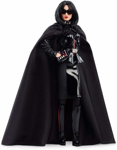 Imagem 1 de 6 de Boneca Barbie Collector Star Wars Darth Vader X Nova 2020