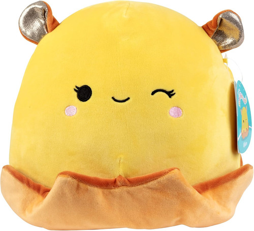 Squishmallows Original 10 Pulgadas Bijan El Pulpo De Navidad