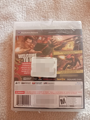 Sleeping Dogs Ps3 Sellado De Fabrica (Usado)