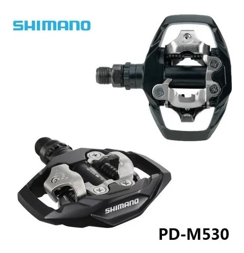 Shimano Pedal MTB PD-M530 c/Plataforma - WeRbikes Tienda de Bicicletas