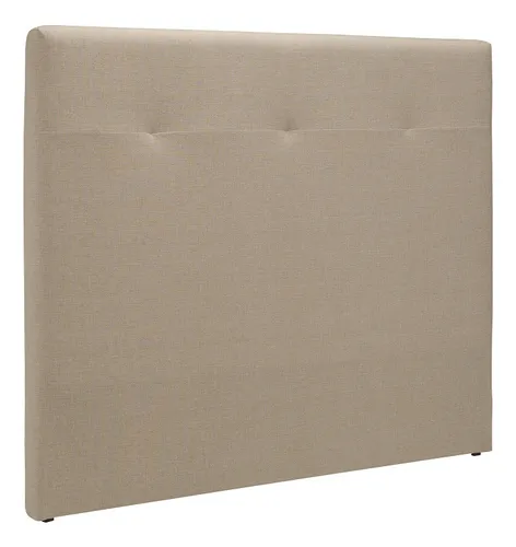 Respaldo Sommier 1 Plaza - 90cms Beige - He6007/90/d2392
