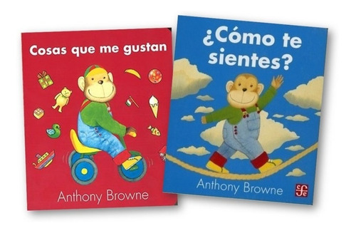 Combo 2 Libros Anthony Browne Emociones