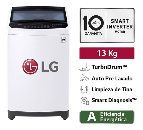 Lavadora LG Ts1365ntp 13 Kg