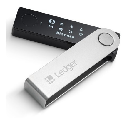 Imagen 1 de 9 de Billetera Virtual Ledger Nano X Bluetooth Para Criptomonedas