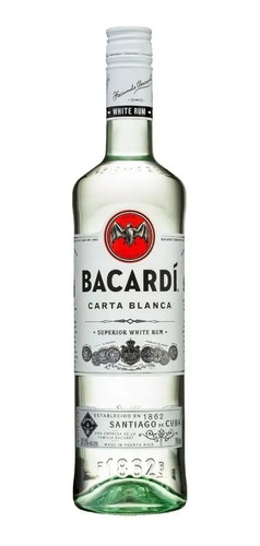 Rum Bacardi Carta Blanca 980ml 