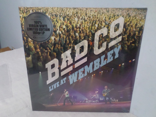 Lp Bad Company - Live At Wembley - Duplo