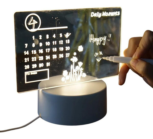 Sh Tablero De Notas Led, Luz Nocturna, Tablero De Mensajes