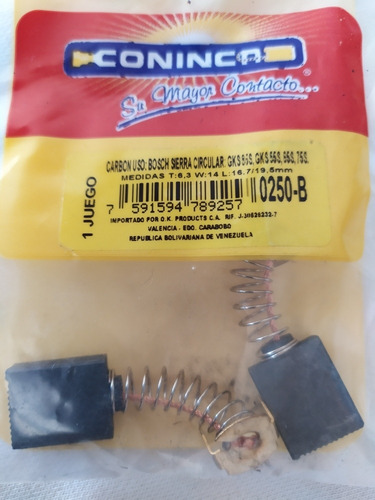 Carbón Uso Bosch Sierra Circular