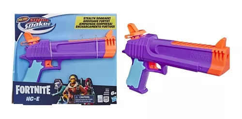 Lançador De Água Nerf Super Soaker Fortnite Hc-E Hasbro em