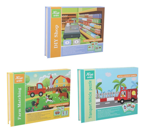 Rompecabezas Puzzle Magnetico Didactico De Madera 3d Niños.f