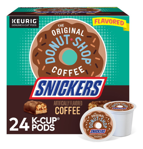 The Donut Shop 24 K-cups Coffe Snickers