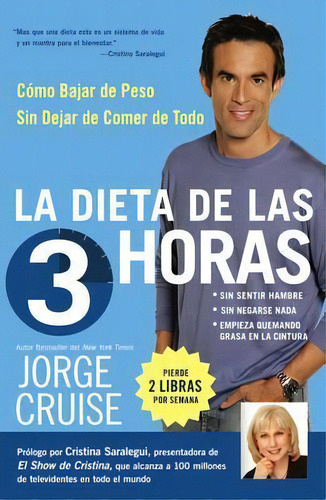 Dieta De 3 Horas, De Jorge Cruise. Editorial Rayo, Tapa Blanda En Inglés