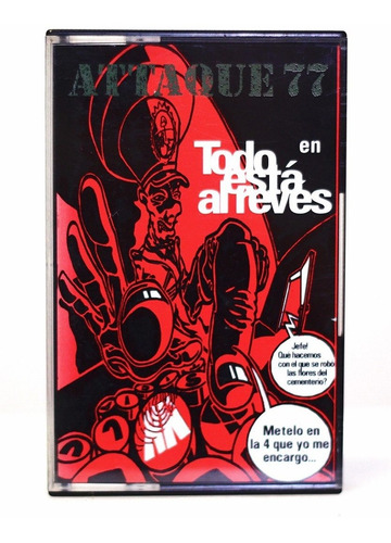Cassette Punk Attaque 77 Todo Está Al Revés 1993 // Nuevo!!