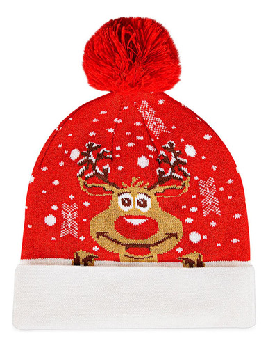 Gorro Reno Rojo Para Niño Y Niña Croydon