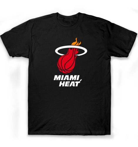 Remera Miami Heat Algodón