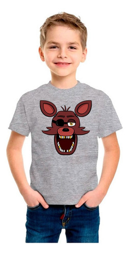 Five Nights At Freddys Remera Niño Foxy