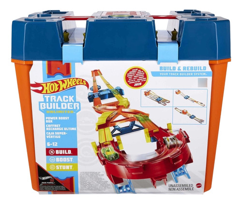 Hot Wheels Trackbuilder Id Power Boost Kit Pista De Juguete