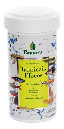 Poytara Tropicais Flocos 130g