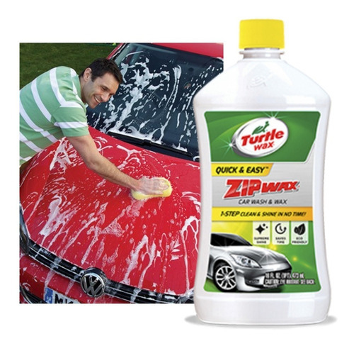 Shampoo Con Cera De Carnauba Para Autos Zip Wax 473 Ml Aion