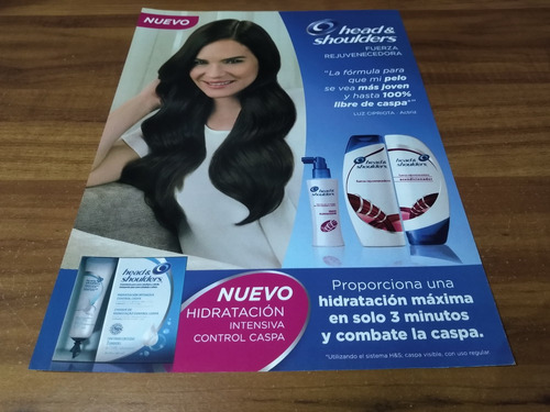 (pi429) Publicidad Luz Cipriota * Head & Shoulders (Usado)