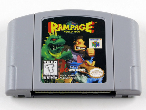 Rampage World Tour Nintendo 64 N64