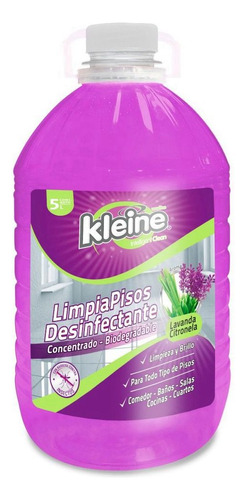 Limpiador Desinfectante Pisos Kleine X5 - L a $8780