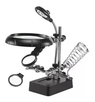 Comprar Lupa De Mesa Para Trabajos Manuales Con Soporte Y Luz Led