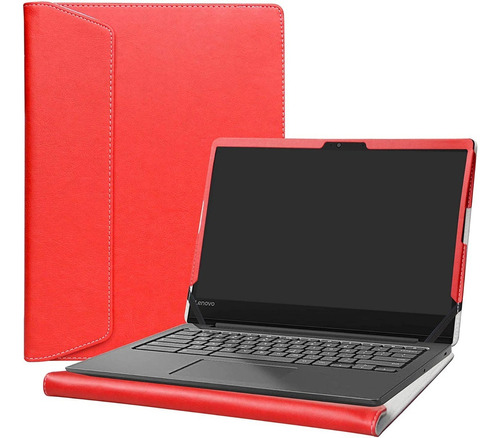 Estuche Protector Para Lenovo Ideapad De 14 Pulgadas, Rojo