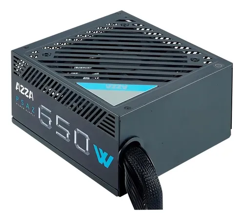 Fuente De Alimentación Para Pc Azza Psaz-650w 650w Negra 220v