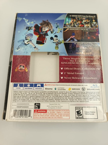 Kingdom Hearts Hd 2.8 Final Chapter Limited Edition | Ps4 (Reacondicionado)
